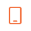 Custom iOS app development mobile device icon