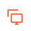 Responsive website layout icon representing multi-device CMS compatibility
